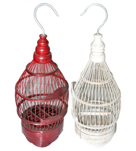 Rattan Bird Cage Bird House