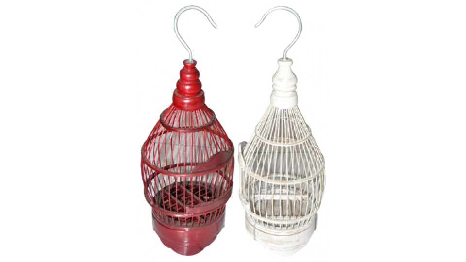 Rattan Bird Cage Bird House