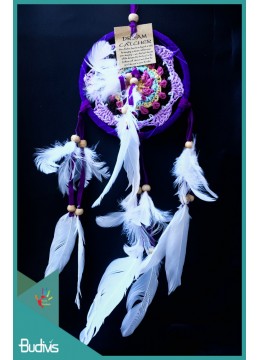 Dream Catcher, Dream Catcher, Dream Catcher Multi-Colored With Feathers In The Center