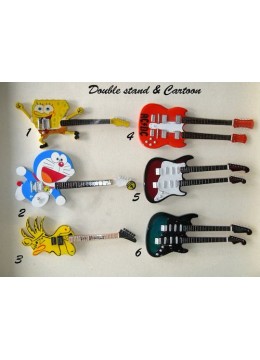 Guitar Double Stand cartoon