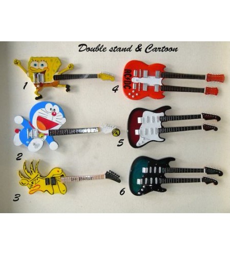 Guitar Double Stand cartoon