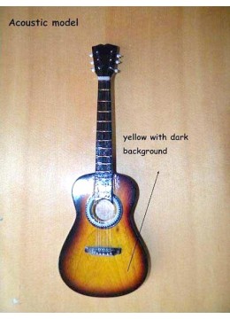 Miniature Guitar Acoustic