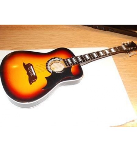 Miniature Guitar Acoustic Elvis