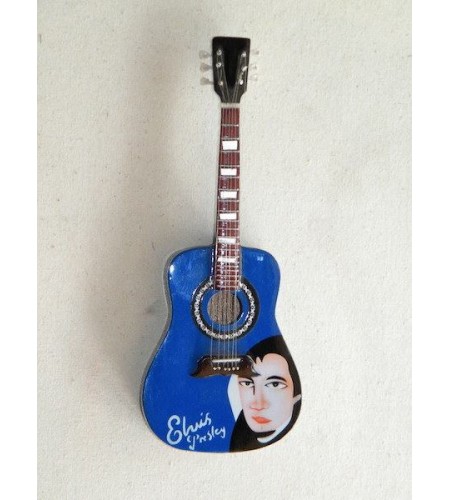 Miniature Guitar Acoustic Elvis