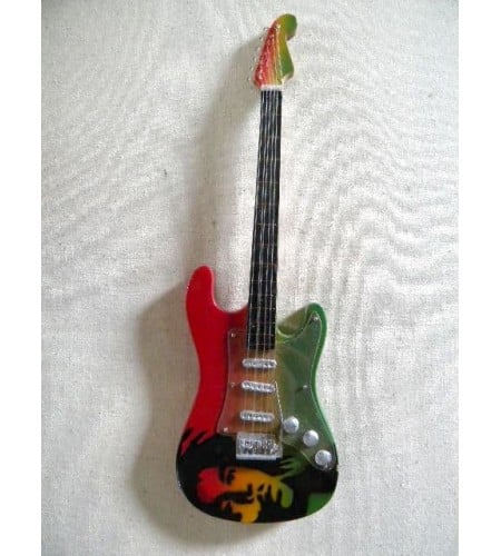 Miniature Guitar Bob Marley