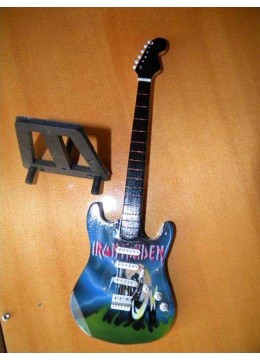 Miniature Guitar Iron Maiden