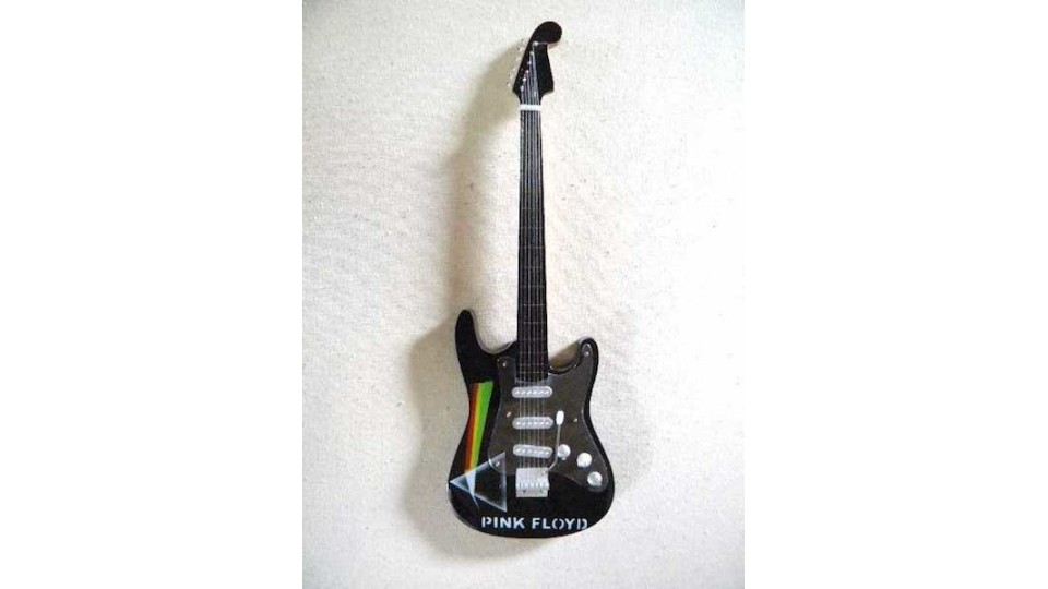 Miniature Guitar Pink Floyd