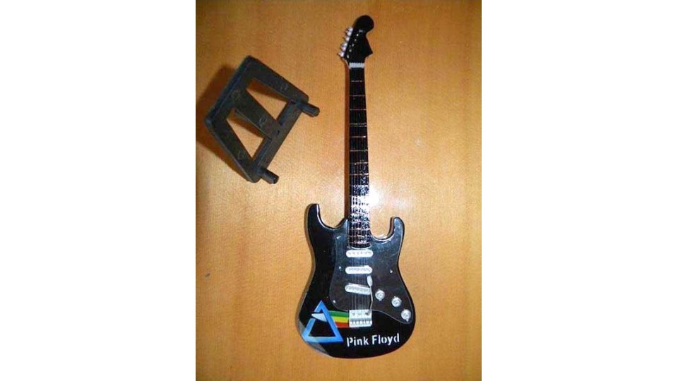 Miniature Guitar Pink Floyd