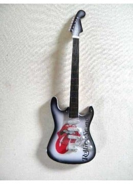 Miniature Guitar Rolling Stones