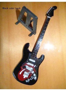 Miniature Guitar Rolling Stones