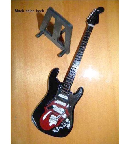 Miniature Guitar Rolling Stones