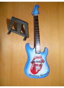 Miniature Guitar Rolling Stones