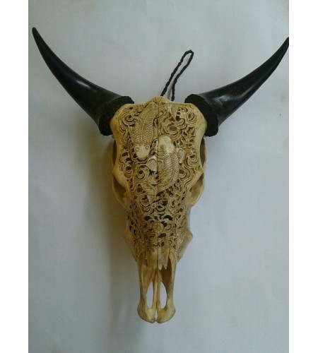 Ganesha On A Cow Skull