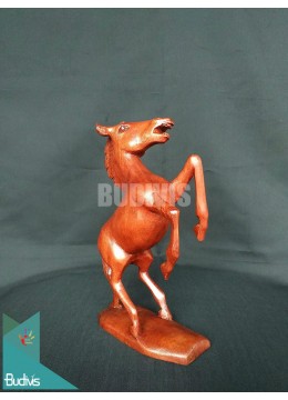 Bali Manufacturer Wooden Carved Horse Wholesale