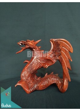 Direct Sale Craftsman Wood Carving Dragon At Affordable Price