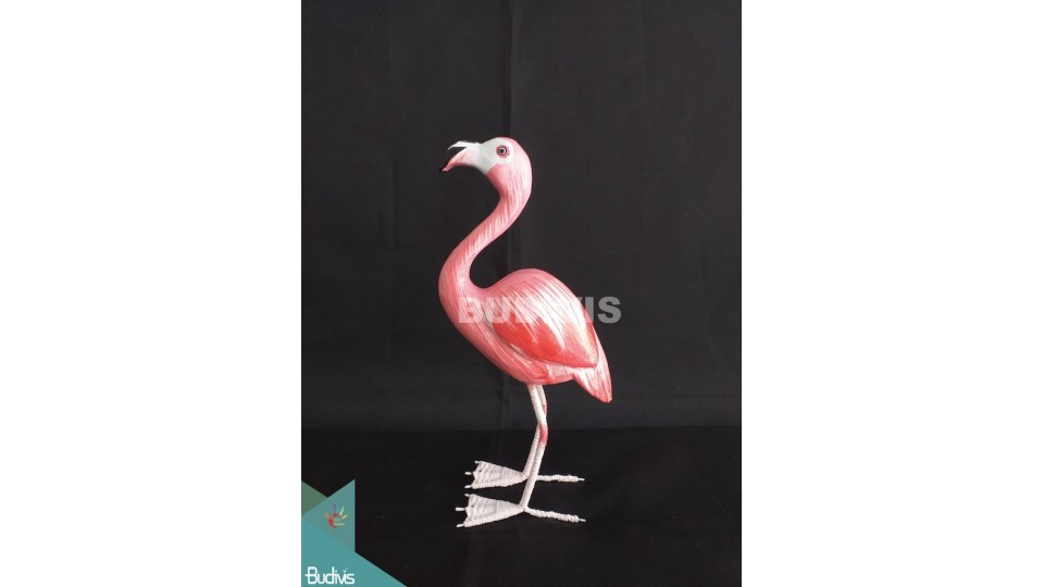 Figurines Realistic Miniature Wooden Bird Carving Hand Painted Garden Decoration