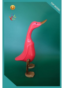 Fully Painted Wood Duck For Sale, Wood Duck, Bamboo Duck, Bamboo Root Duck,