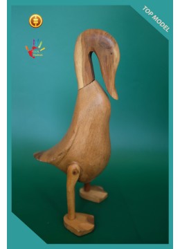 Hand Carved Natural Wooden Duck For Sale, Wooden Duck, Bamboo Duck, Bamboo Root Duck,