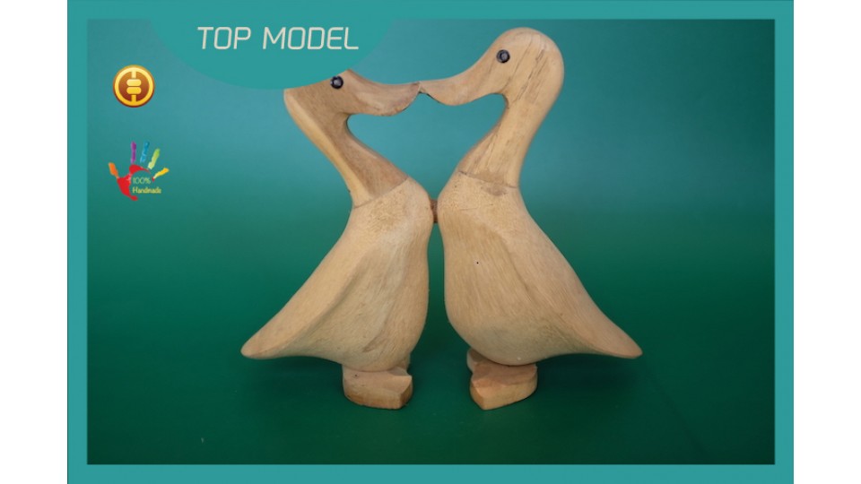 New Product Factory Price Natural Wooden Duck, Wooden Duck, Bamboo Duck, Bamboo Root Duck, Wooden Duck, Bamboo Duck, Bamboo Root Duck, Couple Interior Decoration