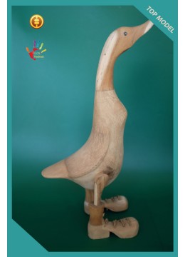 Ornamental Natural Wooden Duck, Wooden Duck, Bamboo Duck, Bamboo Root Duck,