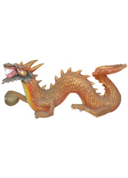 Wood Carving Dragon Statue