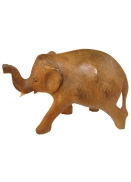 Wood Carving Elephant Statue