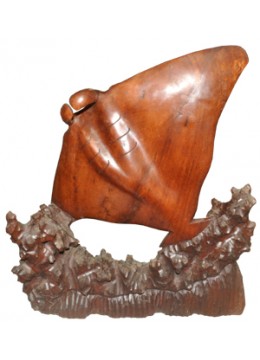 Wood Carving Fish stingray