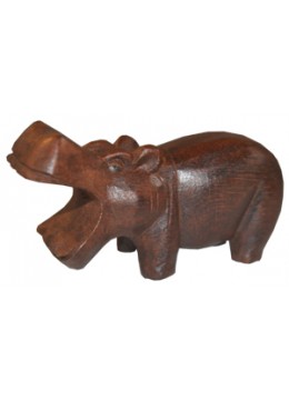 Wood Carving Hippopotamus