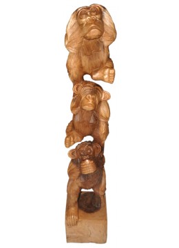 Wood Carving Monkey