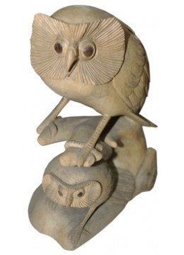 Wood Carving Owl