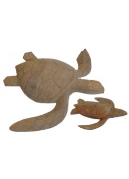 Wood Carving Turtle