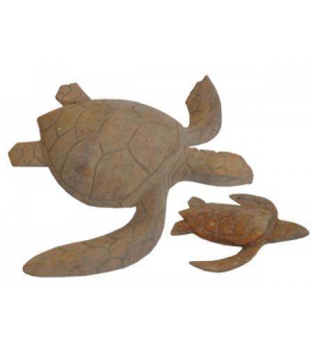 Wood Carving Turtle