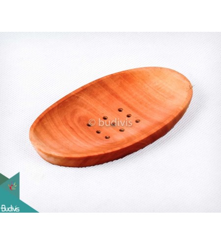 Small Oval Wooden Incense Burner