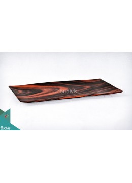 Small Rectangular Wooden Plate