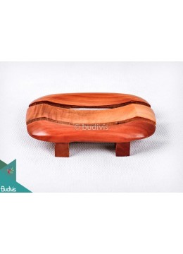 Wooden Bowl Stand Decoration