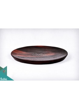 Wooden Plate Round Trumpet