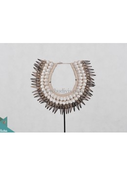 Original Shell Decoration Necklace Tribal Shell Decoration Vertical Indoor