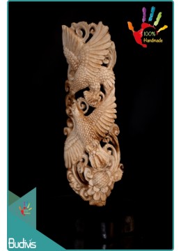 Top Model Bird Hand Carved Bone Scenery Ornaments Cheap