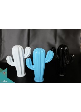 Artificial Resin Cactus Home Decor, Resin Figurine Custom Hand, Statue Collectible Figurine Resin