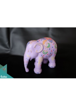 Artificial Resin Elephant Hand Painted Home Decor, Resin Statue Custom Hand, Statue Collectible Statue Resin