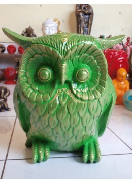 Bali Made Resin Owl Statue Artificial Resin Buffalo Skull Wall Decoration, Resin Statue Custom Hand, Statue Collection Statue Resin