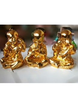 Top Model Bali Resin Monk Statue Set Of 5 Artificial Resin Buffalo Skull Wall Decor, Resin Statue Custom Hand, Statue Collectible Statue Resin