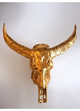 Producing Resin Buffalo Skull Replica Artificial Resin Buffalo Skull Wall Decoration, Resin Figurine Custom Hand, Statue Collectible Figurine Resin