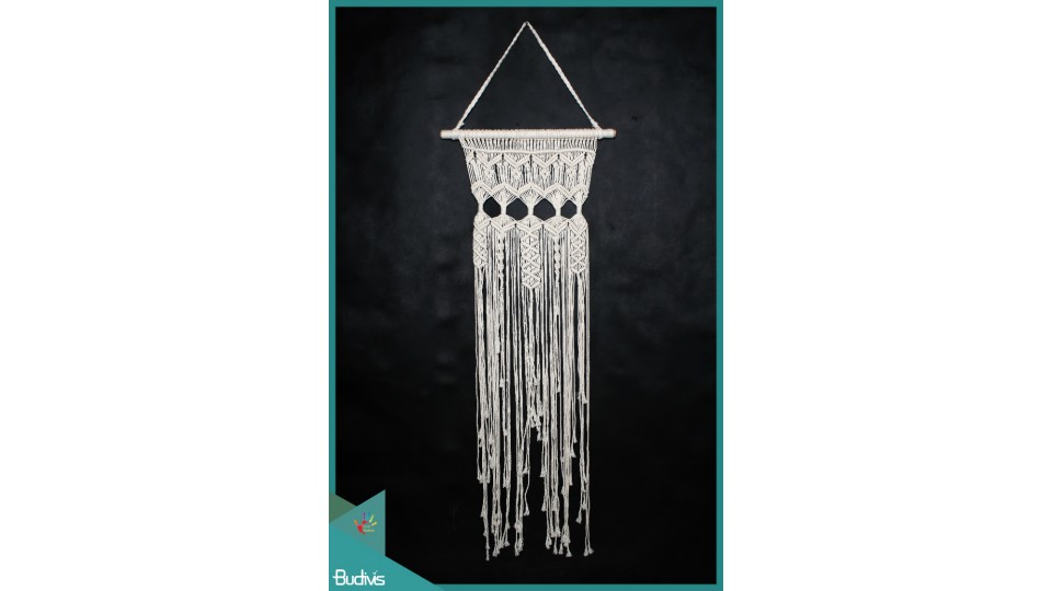 Large Wall Hanging Woven Lace