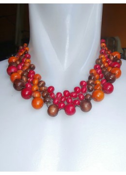 Wood Choker Necklace