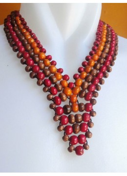 Wooden Bead Necklace