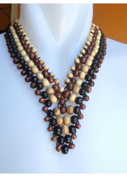 Wooden Bead Necklace