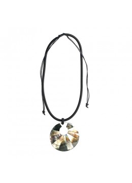 Resin Pendant Shell Slide Necklace Top Style