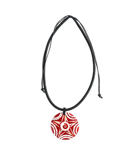 Shell Resin Pendant Slide Necklace Cheap