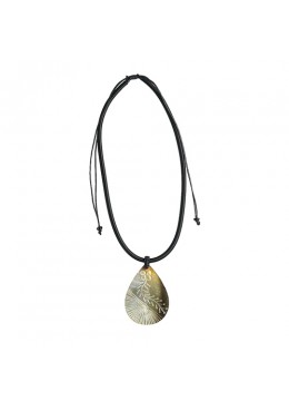 Shell Resin Penden Slide Necklace From Bali